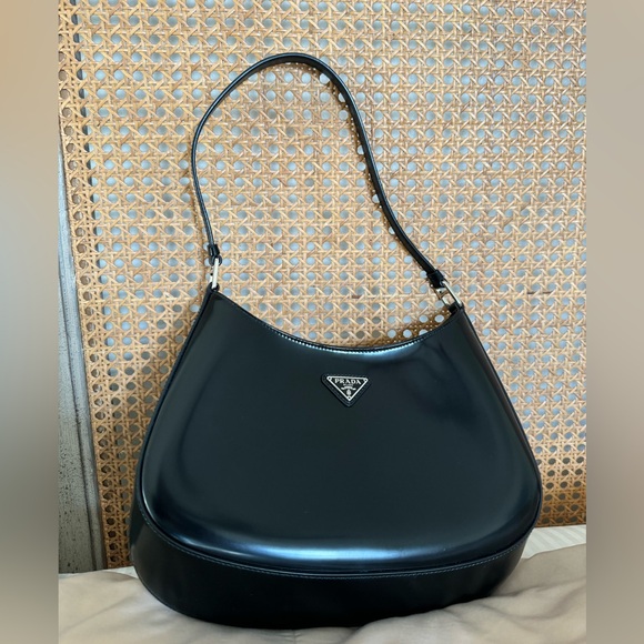 Prada Cleo Brushed Leather Shoulder Bag Excellent Condition - Picture 3 of 13